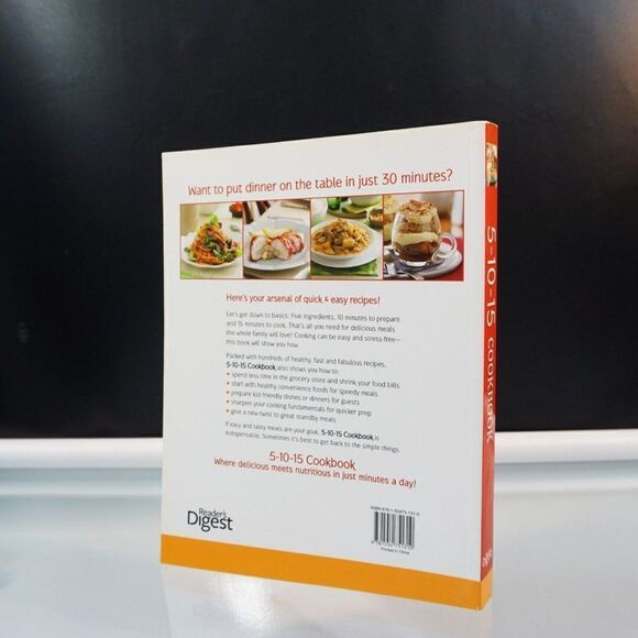 Readers Digest Cookbook 5 Ingredients 10 Min Prep 15 Min Cook 2012 Paperback - Picture 2 of 11